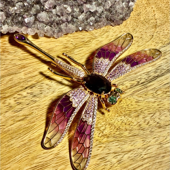 Piper K Jewelry - Piper K Statement Dragonfly Brooch-New